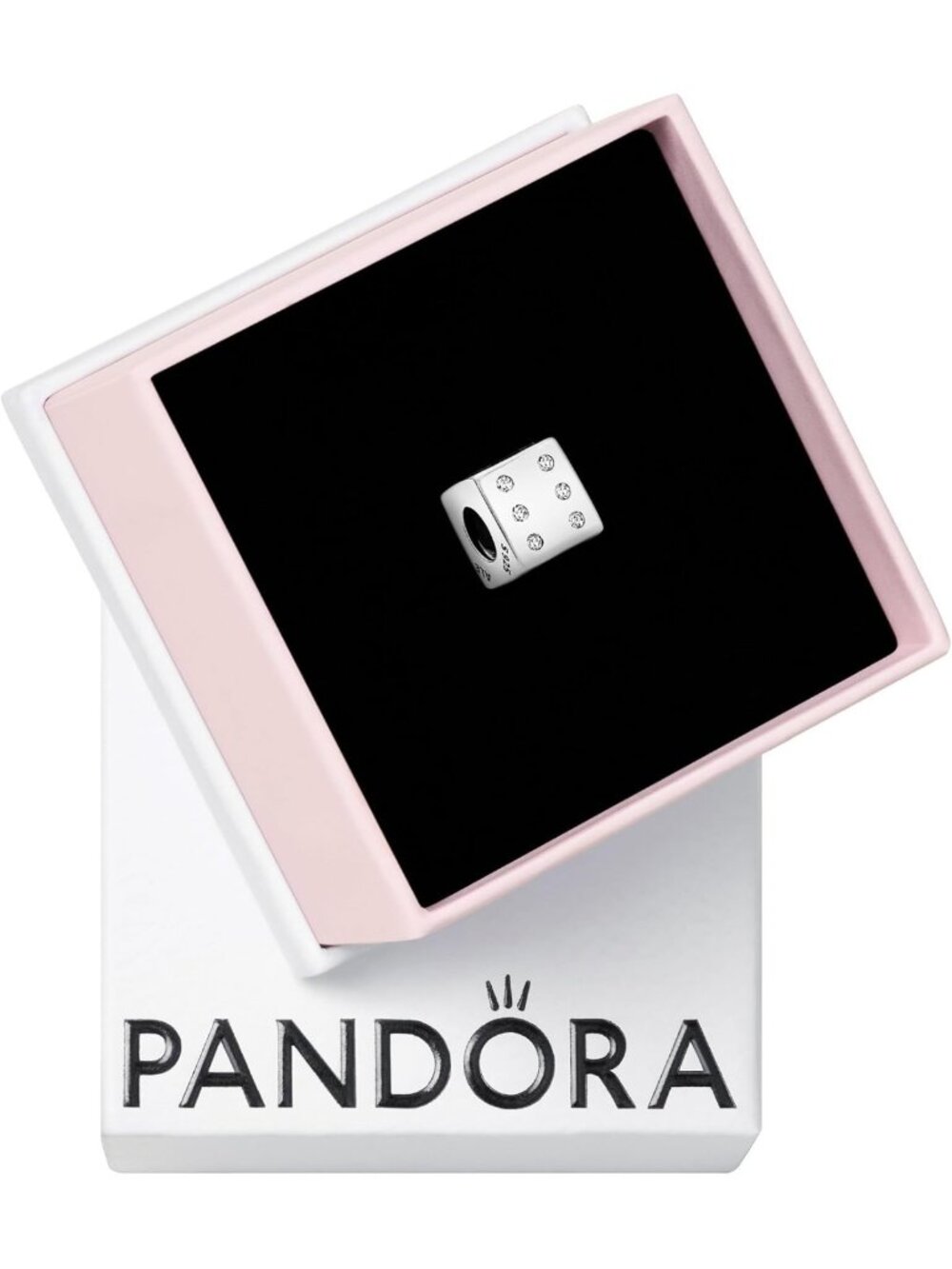 Charming Dice Pendant for Bracelets - Unique Gift, Sterling Silver Jewelry